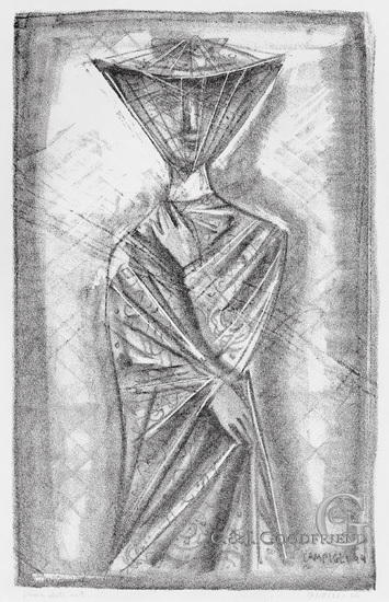 Campigli, Woman with a Veil