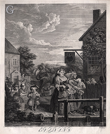 Hogarth: The Four Times of Day