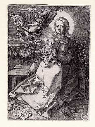 Dürer: Virgin & Child Crowned