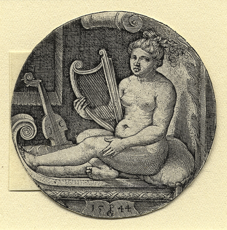 Pencz, Woman with a Harp
