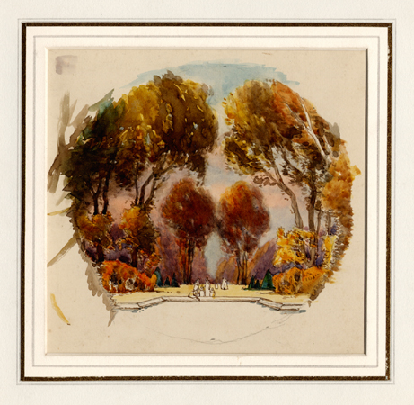 Latenay, Autumn Trees 