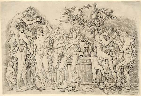 Mantegna, Bacchanal with a Wine Vat