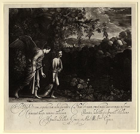 Goudt, Tobias with the Angel