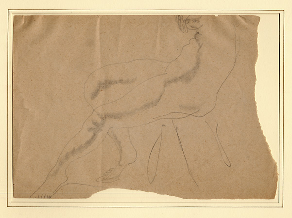 Pascin, Female Nude Study