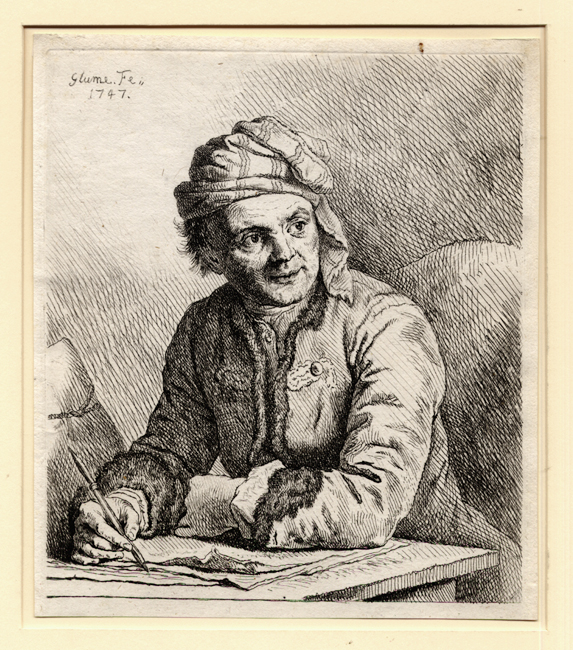 Glume, Portrait of the Painter Joachim Martin Falbe