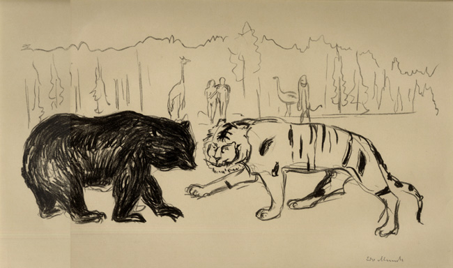 Munch, Tiger and Bear