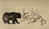 Munch, Tiger and Bear