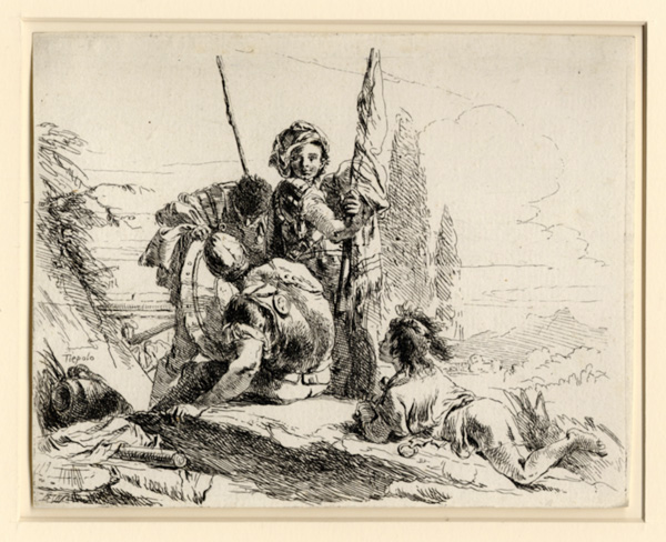 Tiepolo, Three Soldiers 