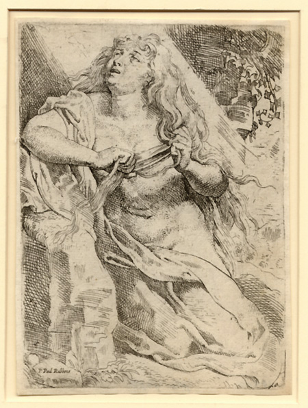 after Rubens, St. Mary Magdalene