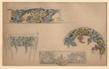 Brocard, Panels of Stylized Floral