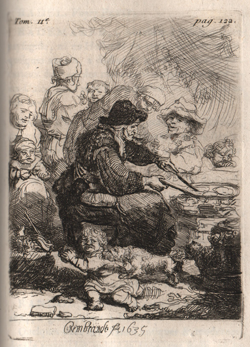Rembrandt, The Pancake Woman