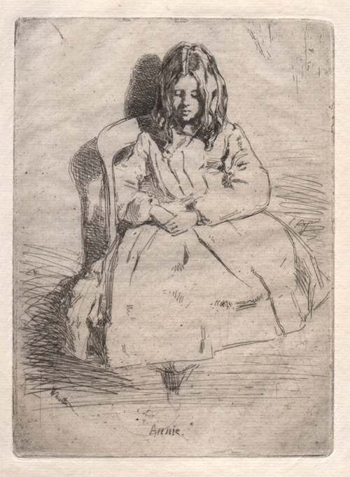 Whistler, Annie, Seated