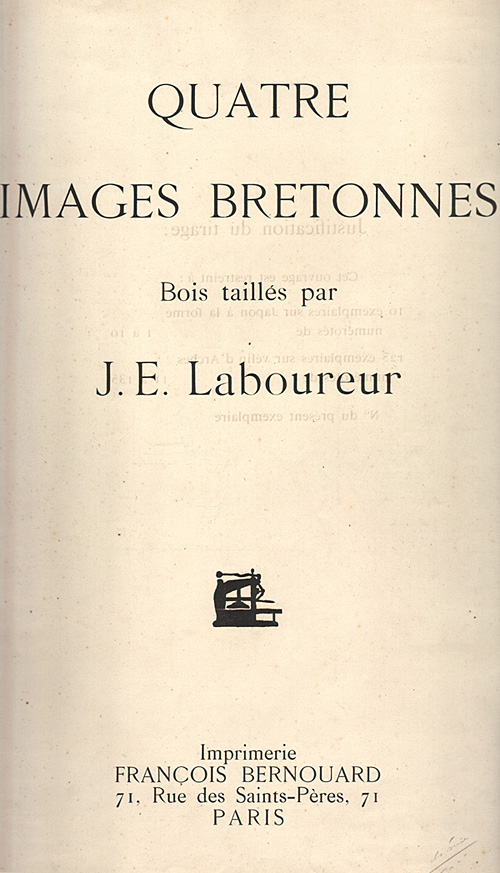 Laboureur, Images Bretonnes