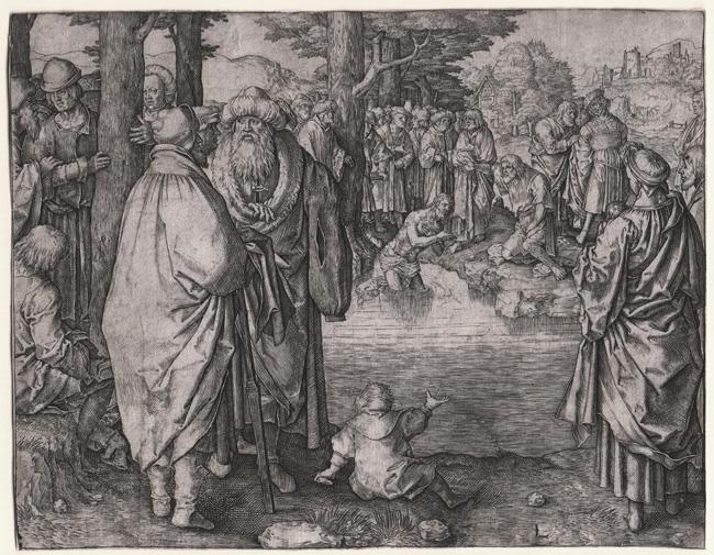 van Leyden, The Baptism of Christ
