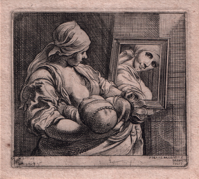 Brebiette, Woman Nursing
